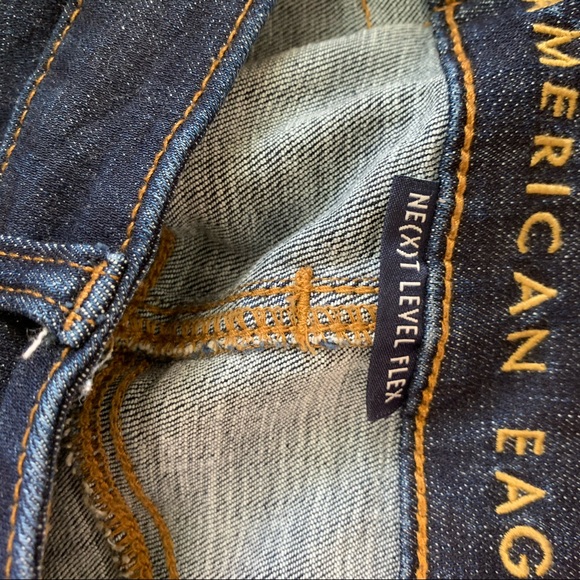 American Eagle slim straight dark wash jeans - Picture 6 of 7